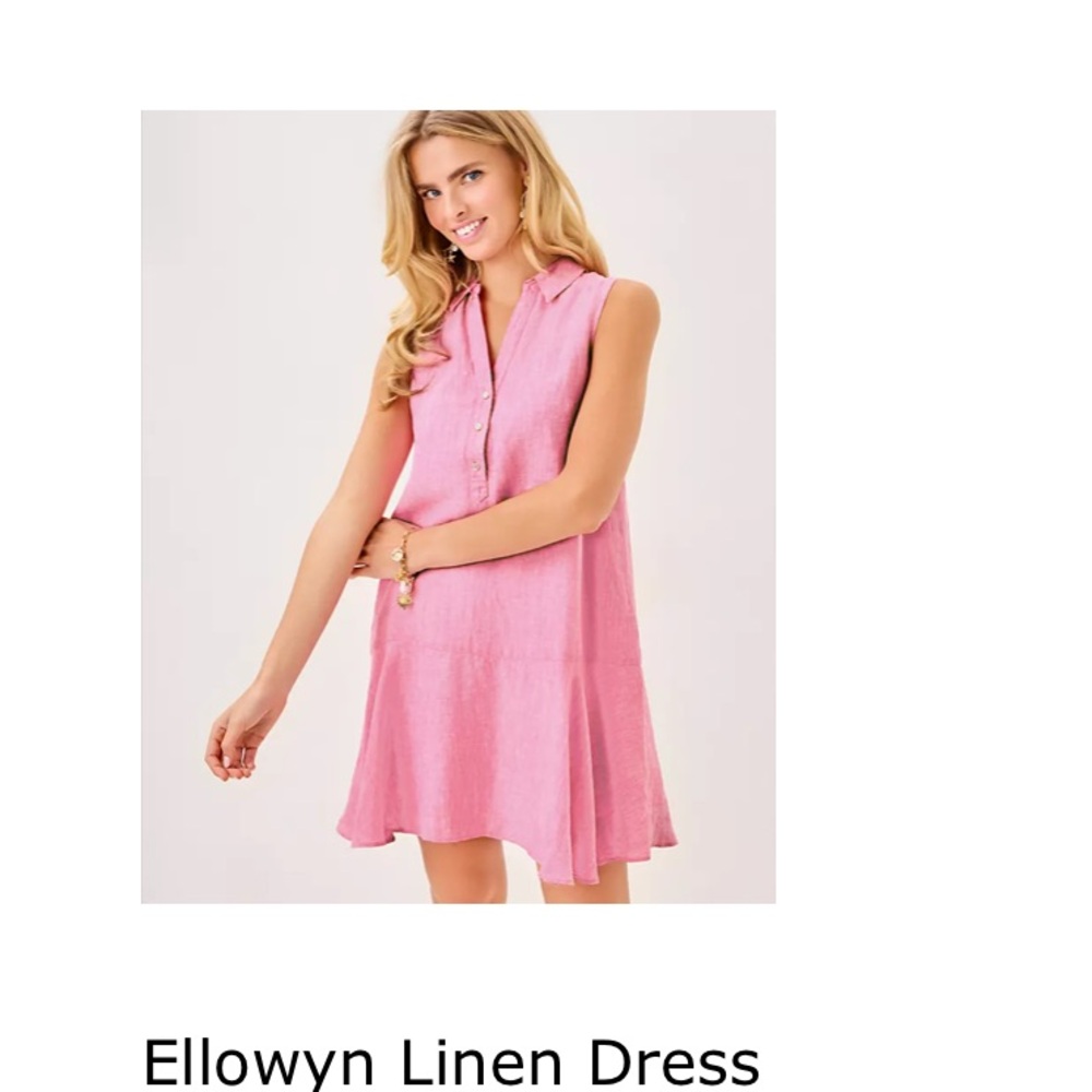 Lilly Pulitzer Pink Sleeveless Mini Dress